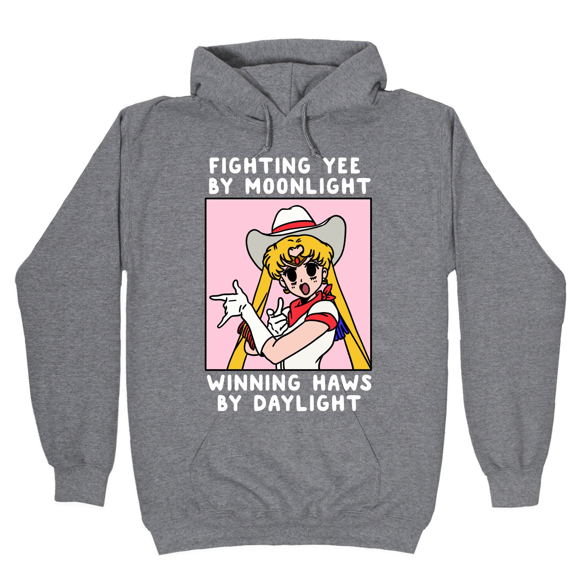 Fighting Yee By Moonlight Winning Haws By Daylight Hoodie