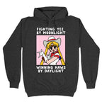 Fighting Yee By Moonlight Winning Haws By Daylight Hoodie