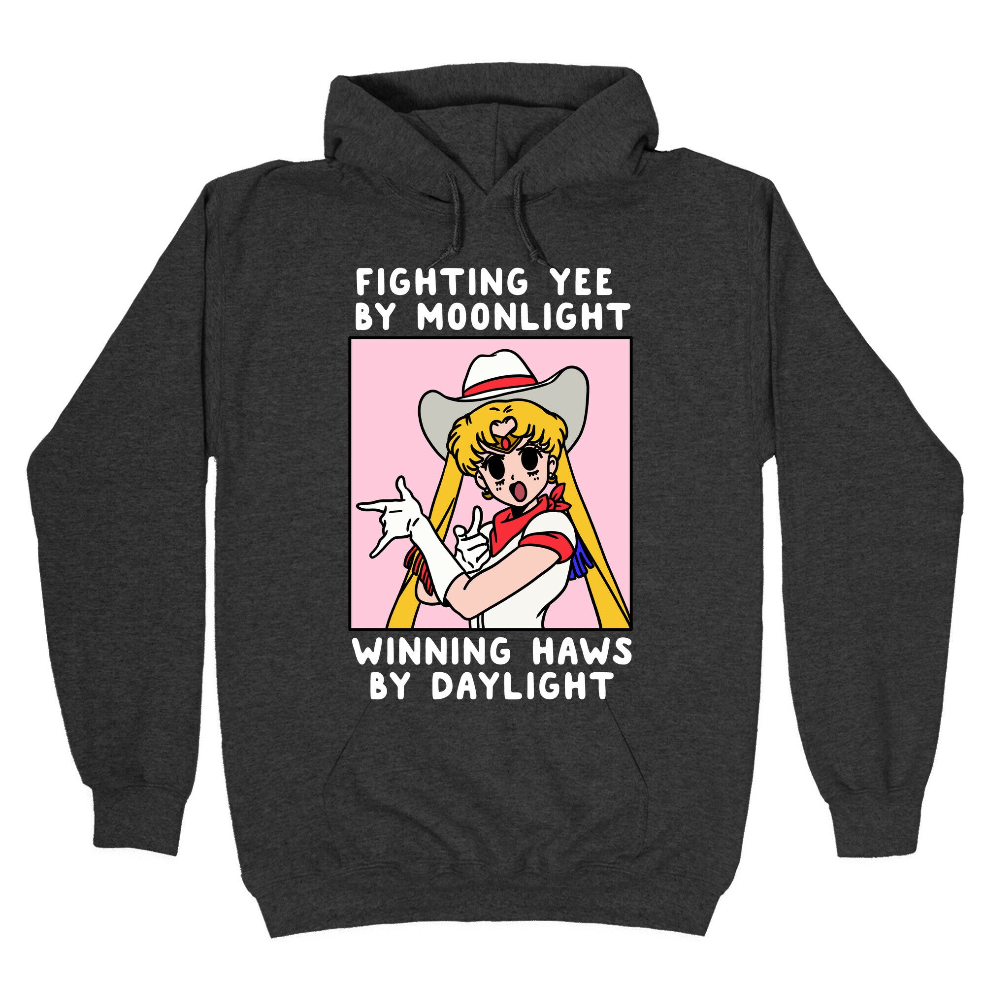 Fighting Yee By Moonlight Winning Haws By Daylight Hoodie
