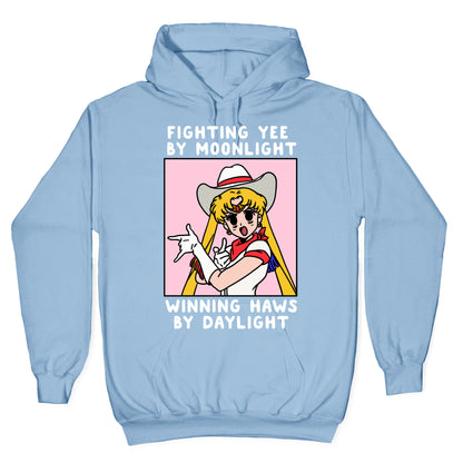 Fighting Yee By Moonlight Winning Haws By Daylight Hoodie