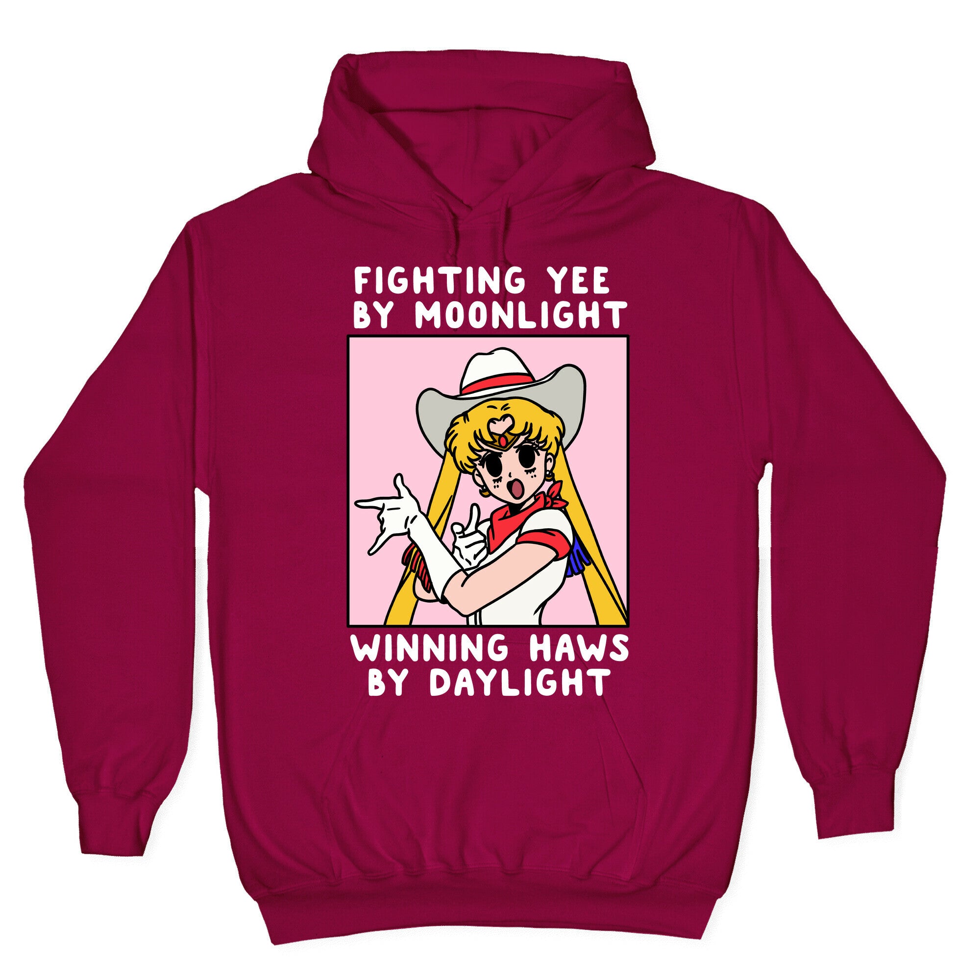 Fighting Yee By Moonlight Winning Haws By Daylight Hoodie