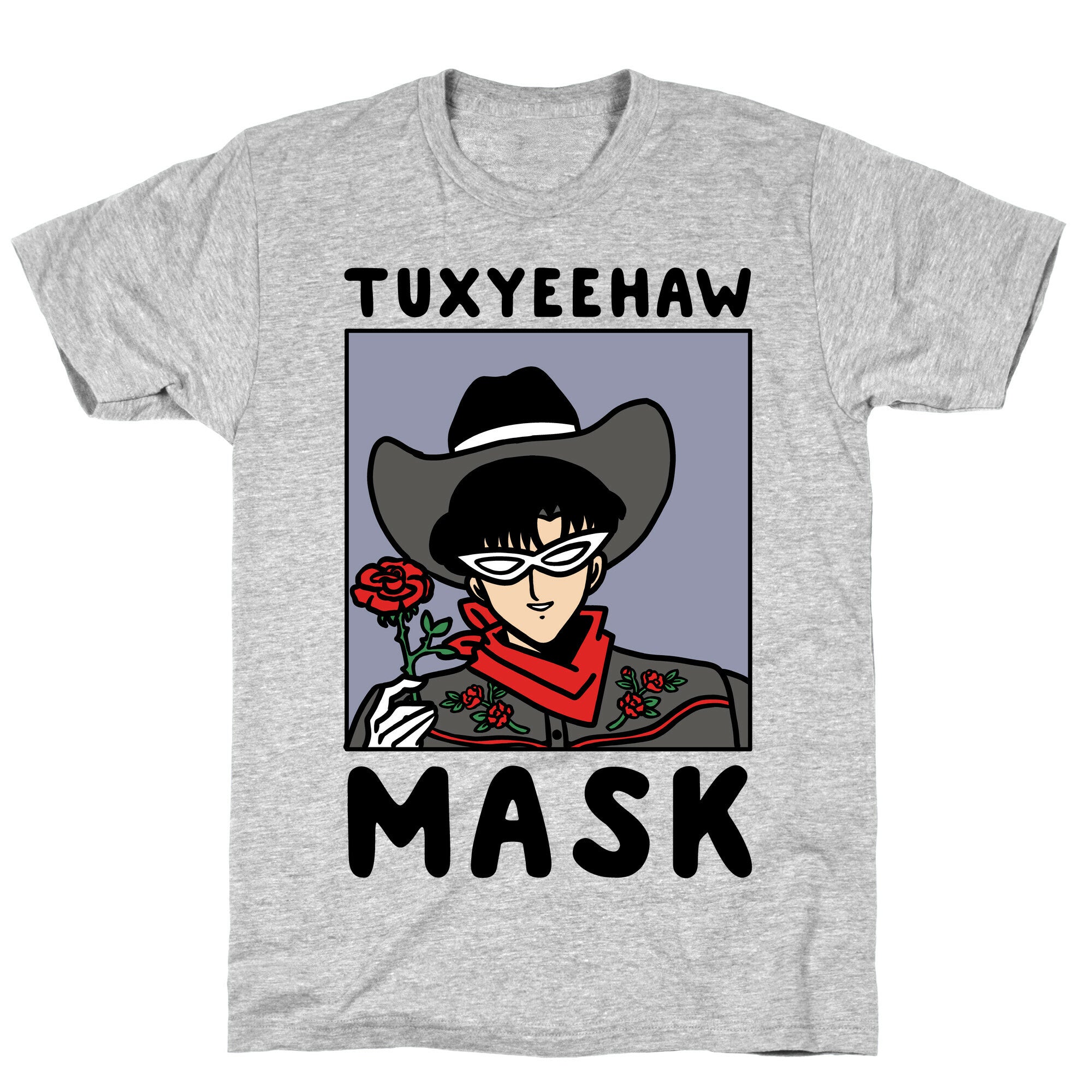 Tuxyeehaw Mask T-Shirt