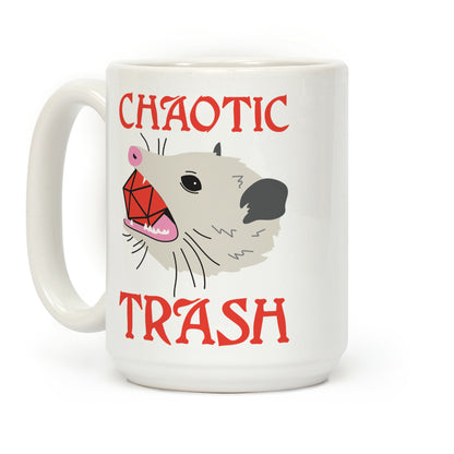 Chaotic Trash (Opossum) Coffee Mug