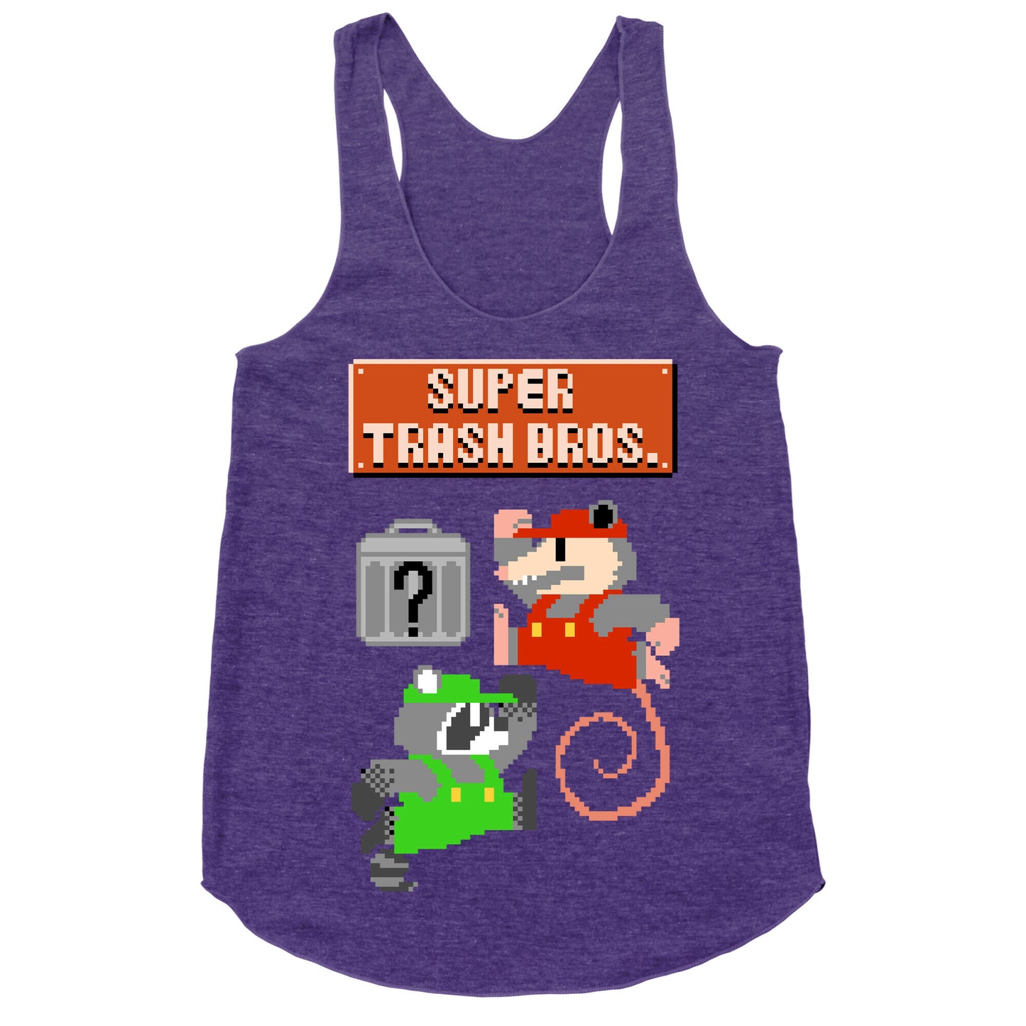Super Trash Bros Racerback Tank