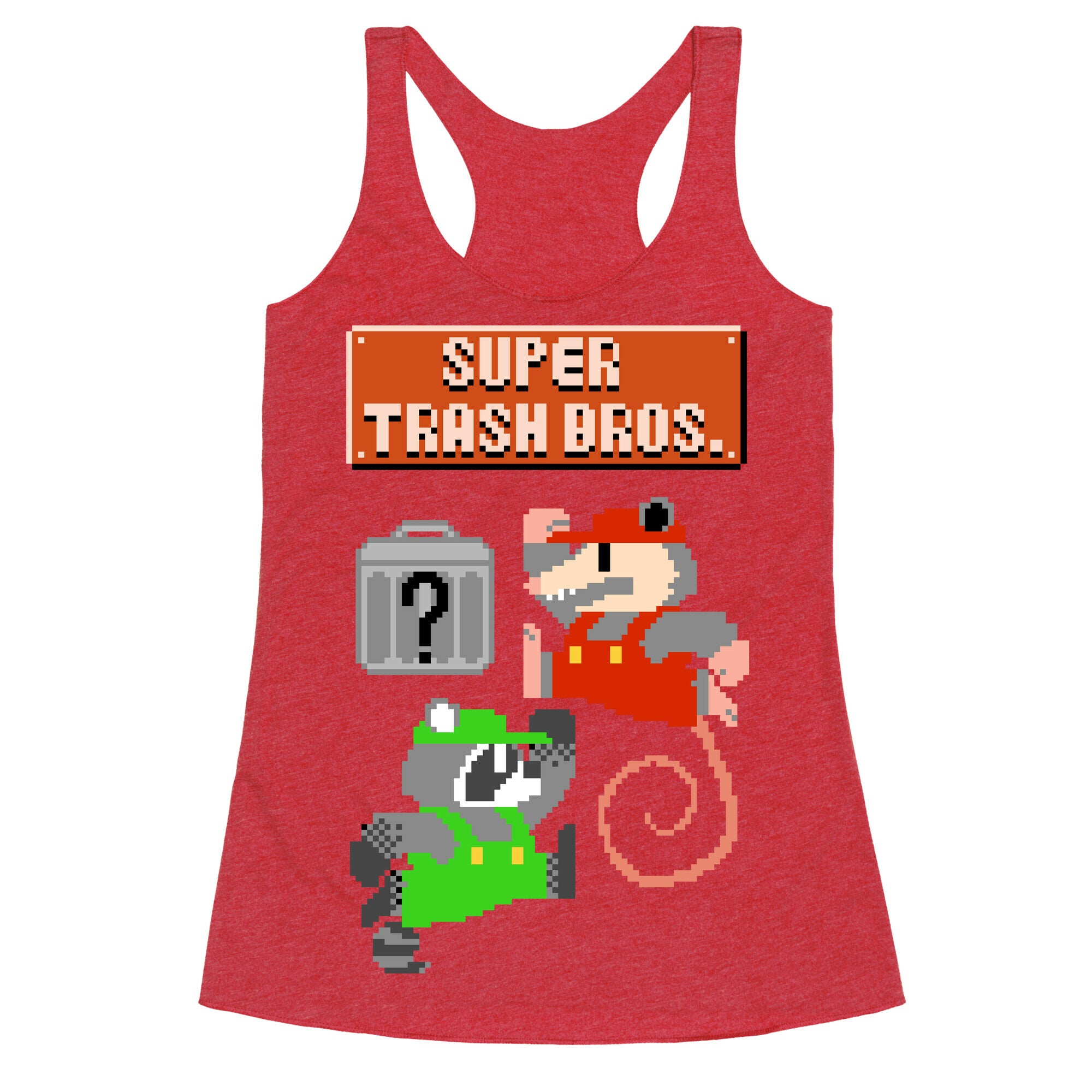 Super Trash Bros Racerback Tank