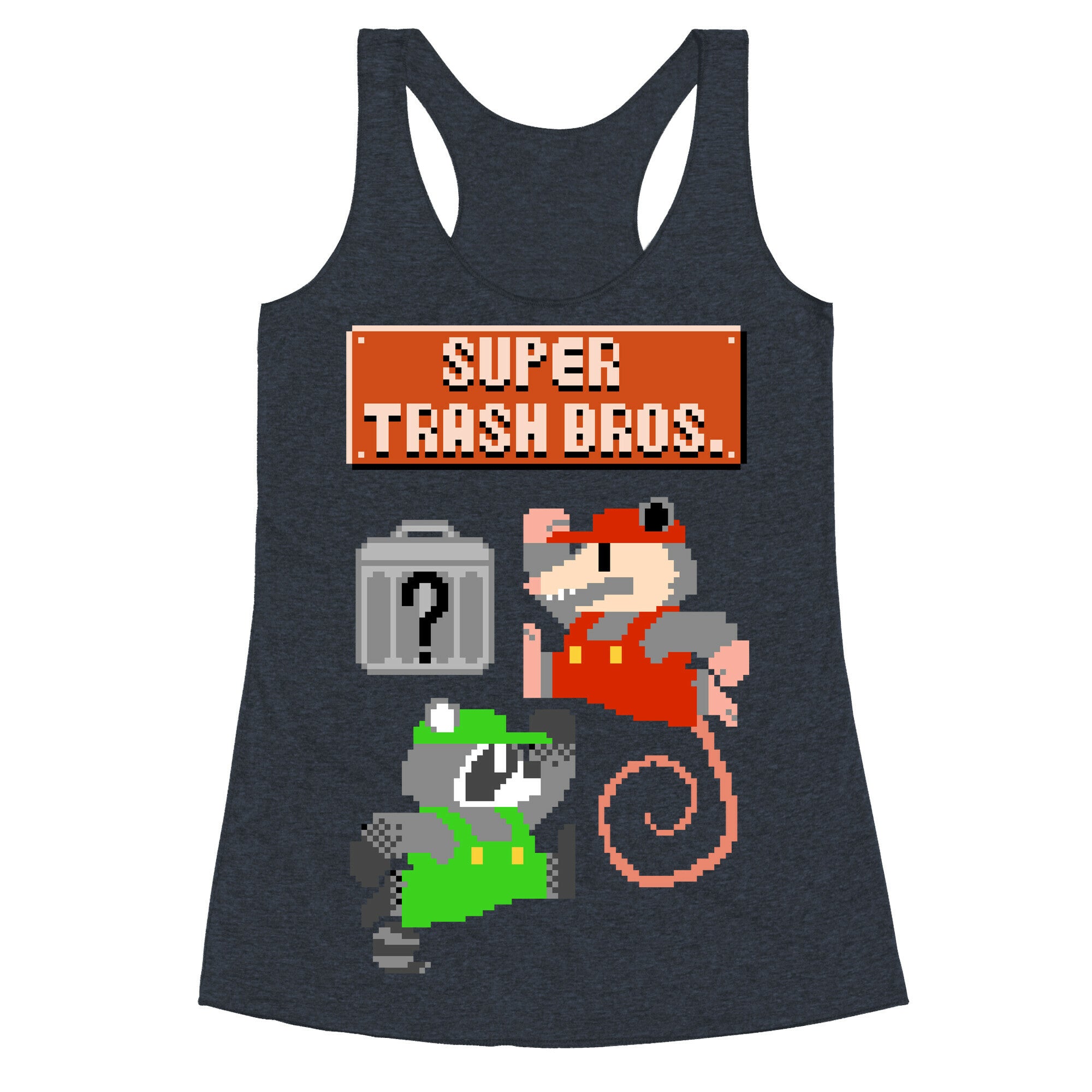 Super Trash Bros Racerback Tank