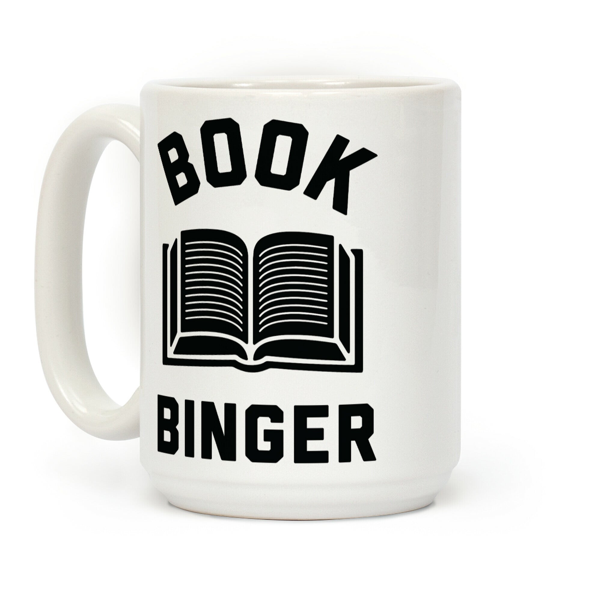 Book Binger Coffee Mug