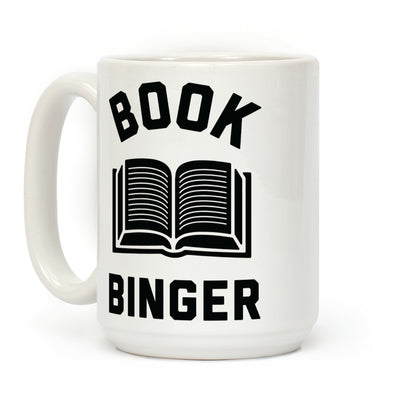 Book Binger Coffee Mug