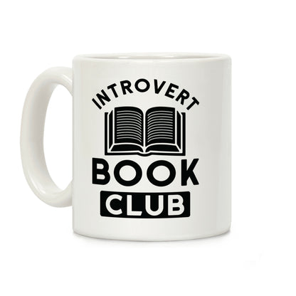 Introvert Book Club Coffee Mug