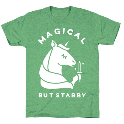 Magical But Stabby Unisex Triblend Tee