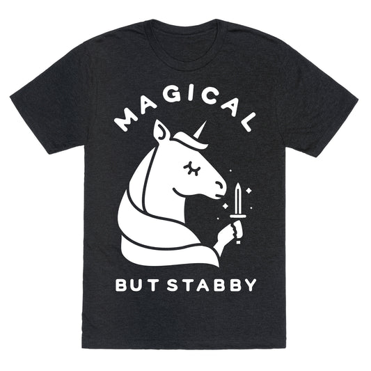 Magical But Stabby Unisex Triblend Tee