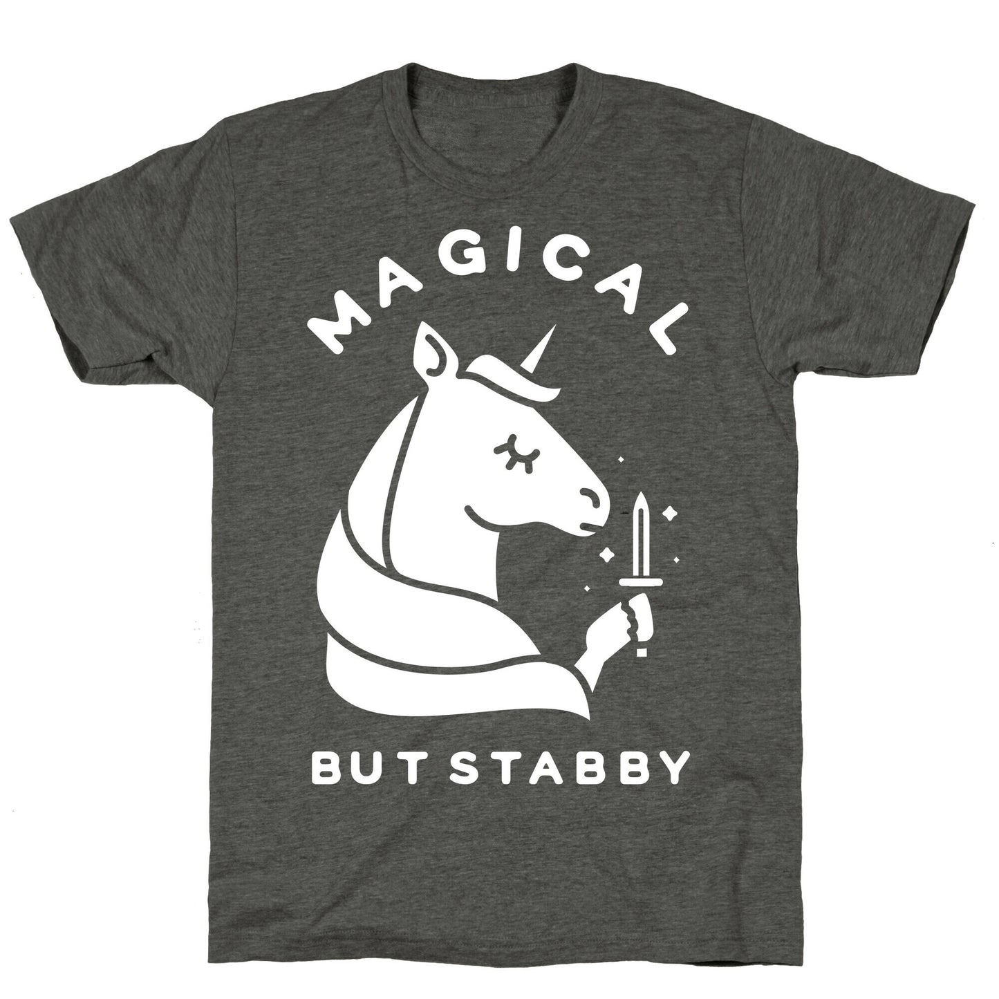 Magical But Stabby Unisex Triblend Tee