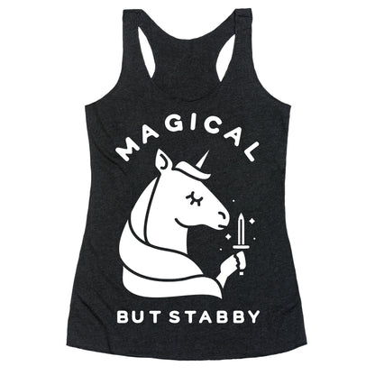 Magical But Stabby Racerback Tank