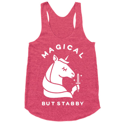 Magical But Stabby Racerback Tank