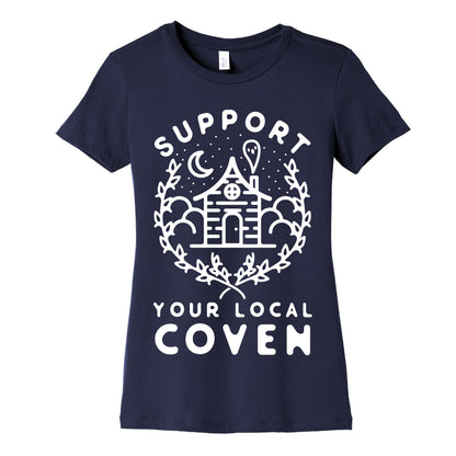 Support Your Local Coven Women's Cotton Tee