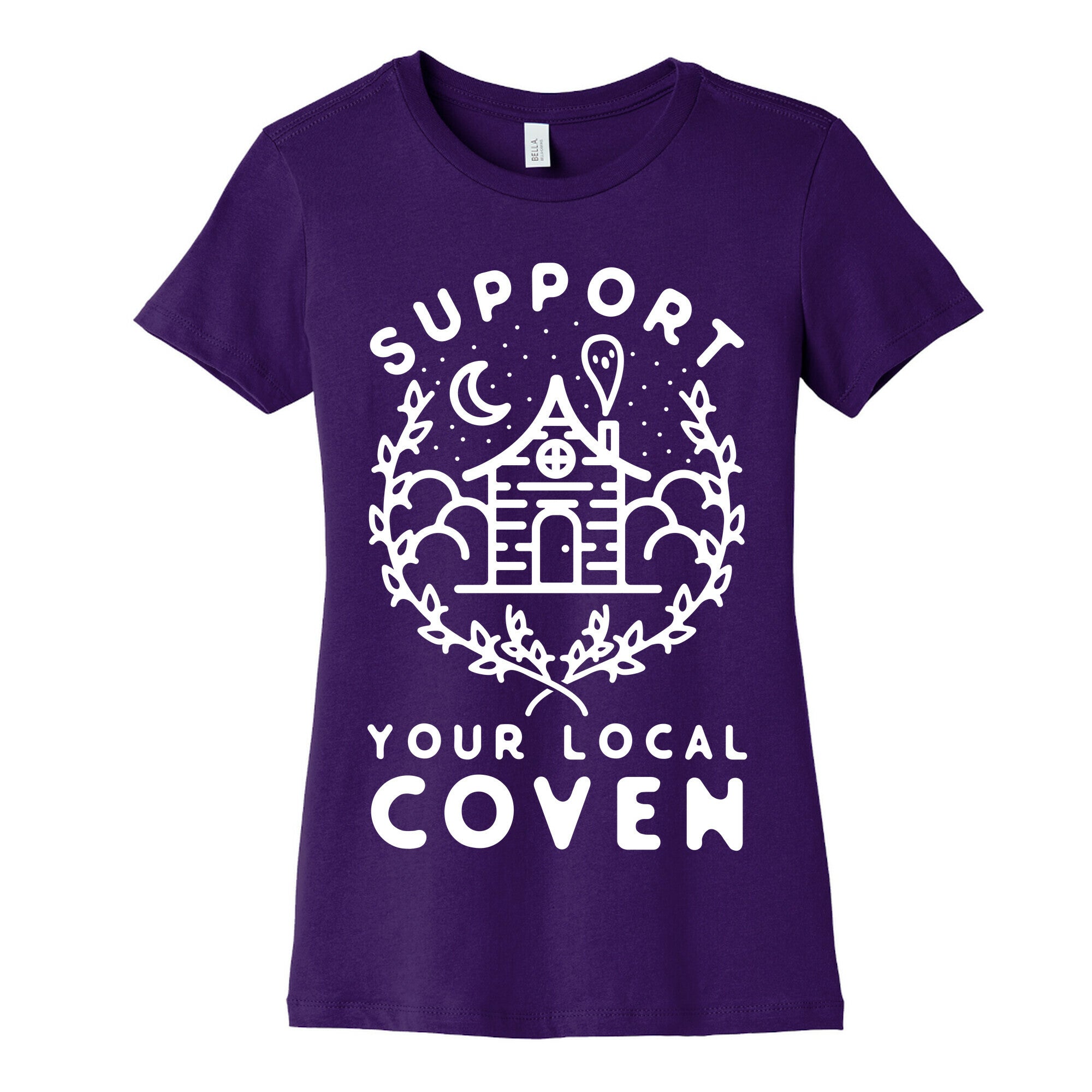 Support Your Local Coven Women's Cotton Tee