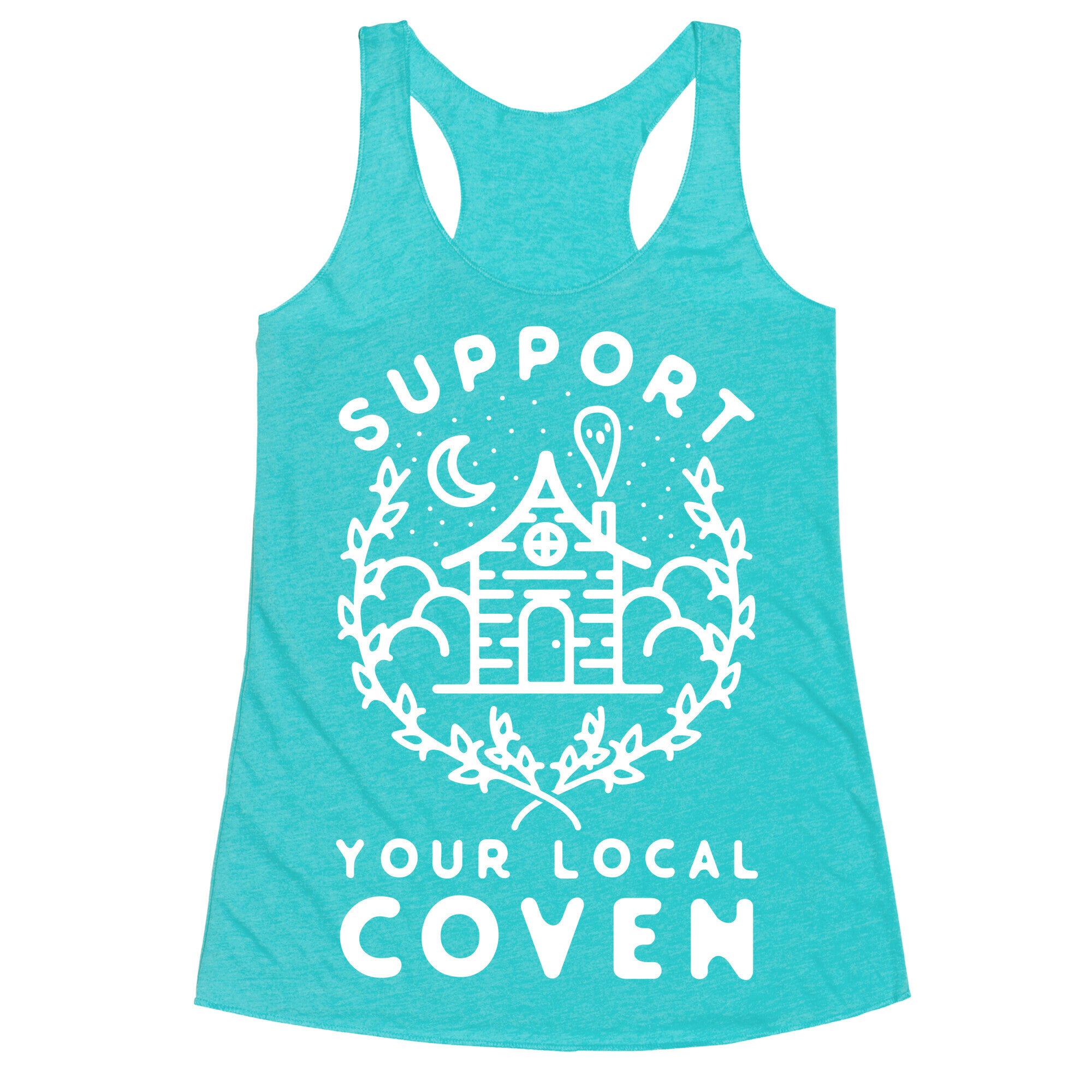 Support Your Local Coven Racerback Tank