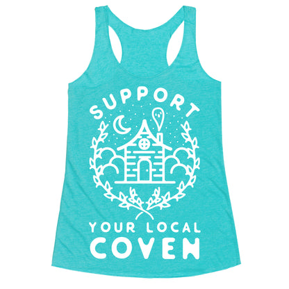 Support Your Local Coven Racerback Tank