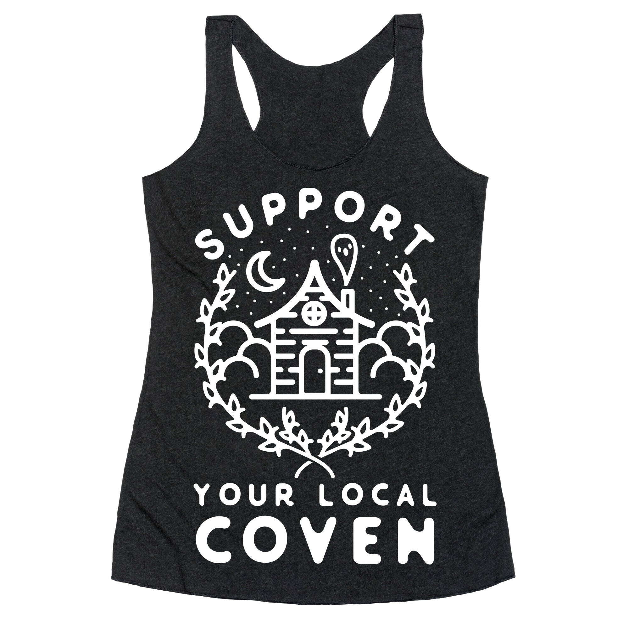 Support Your Local Coven Racerback Tank