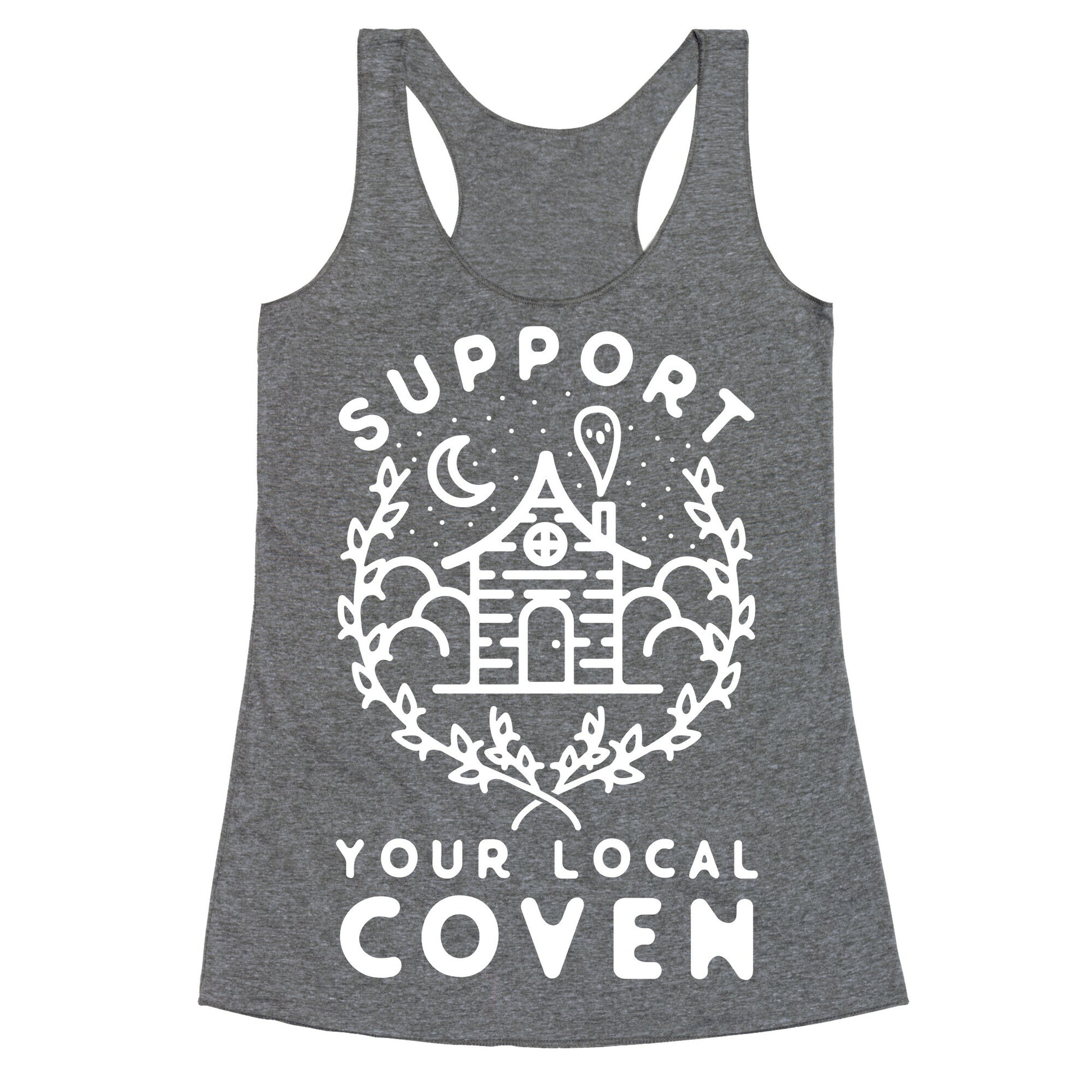 Support Your Local Coven Racerback Tank