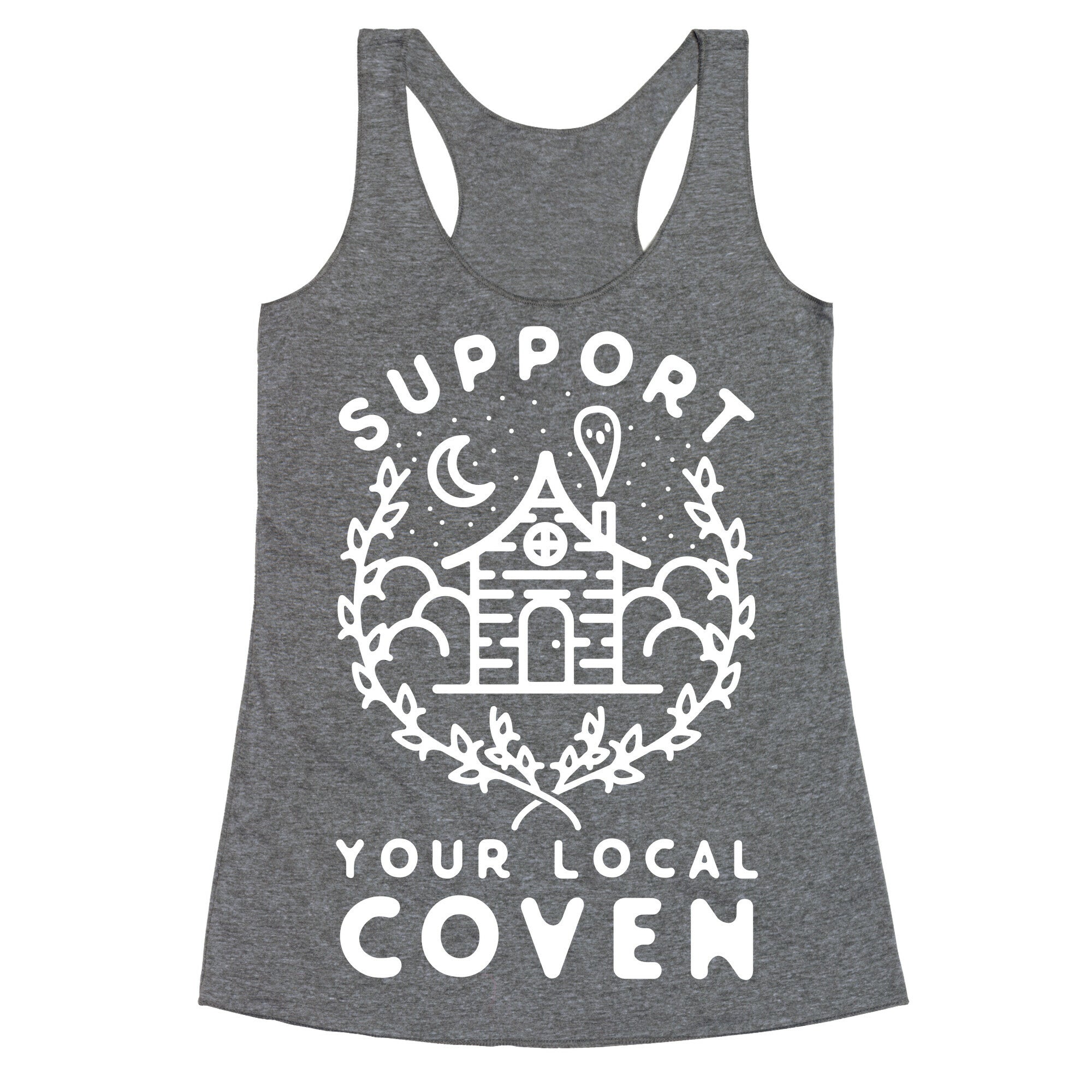 Support Your Local Coven Racerback Tank