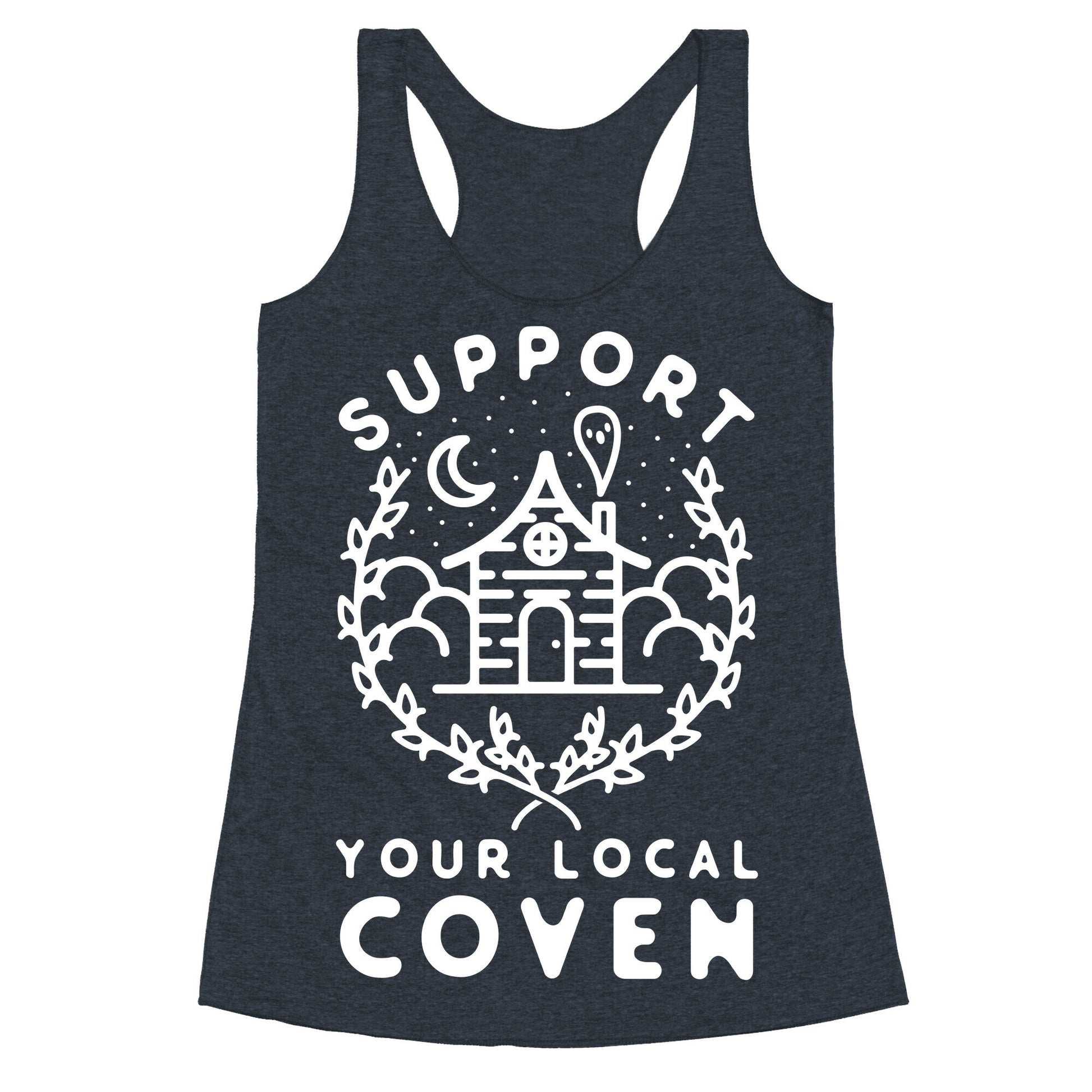 Support Your Local Coven Racerback Tank