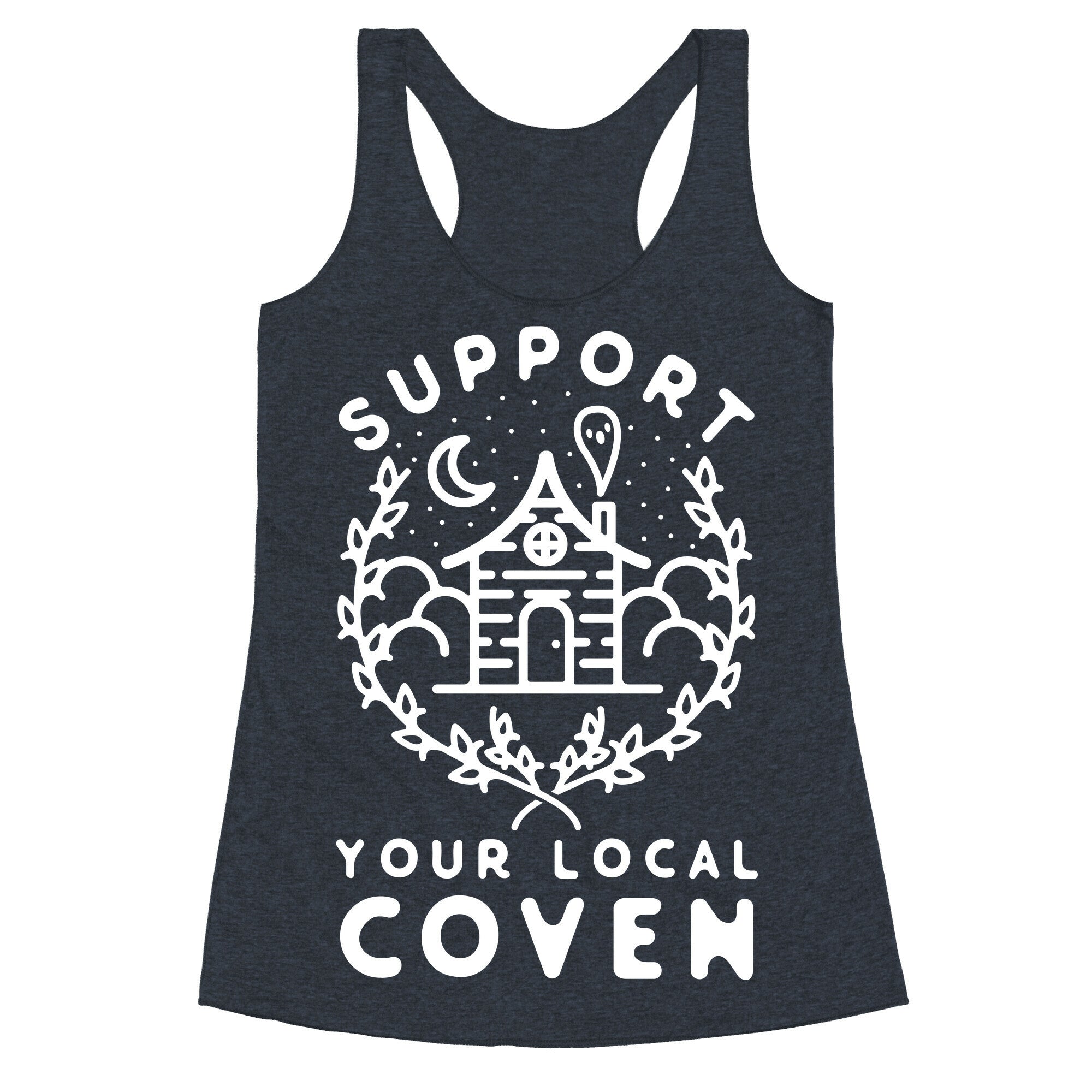 Support Your Local Coven Racerback Tank