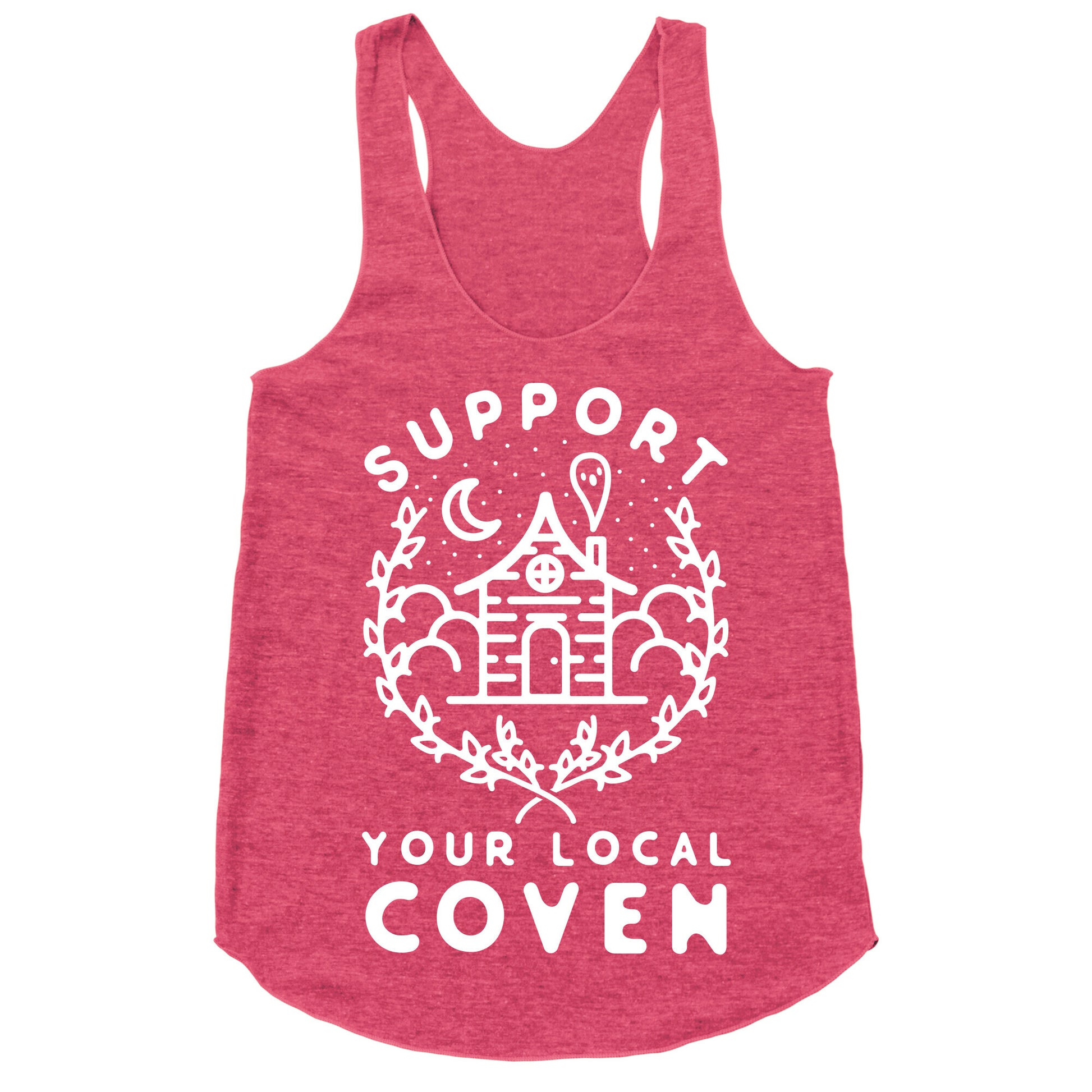 Support Your Local Coven Racerback Tank