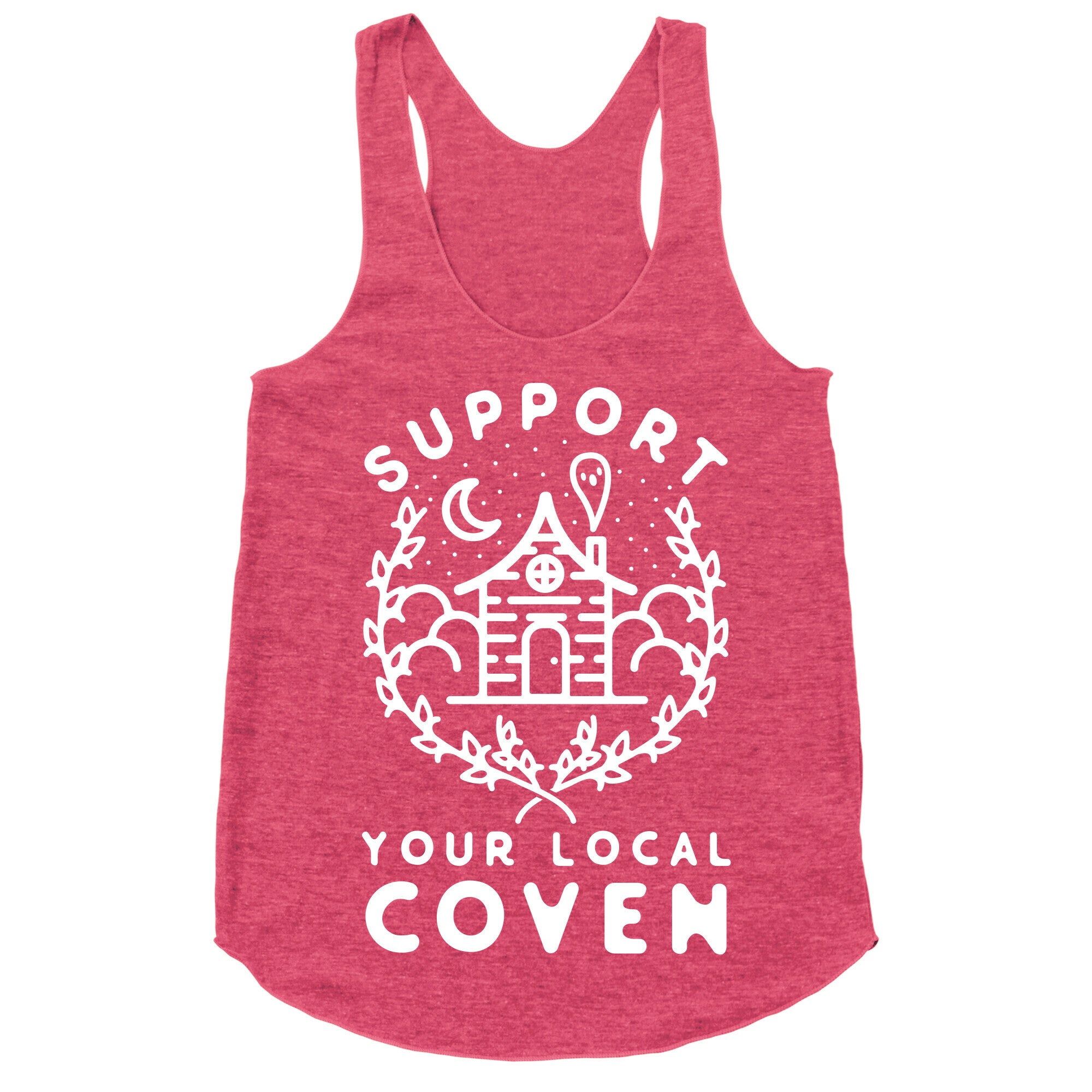 Support Your Local Coven Racerback Tank