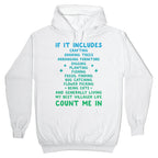 Animal Crossing Activities Count Me In Hoodie
