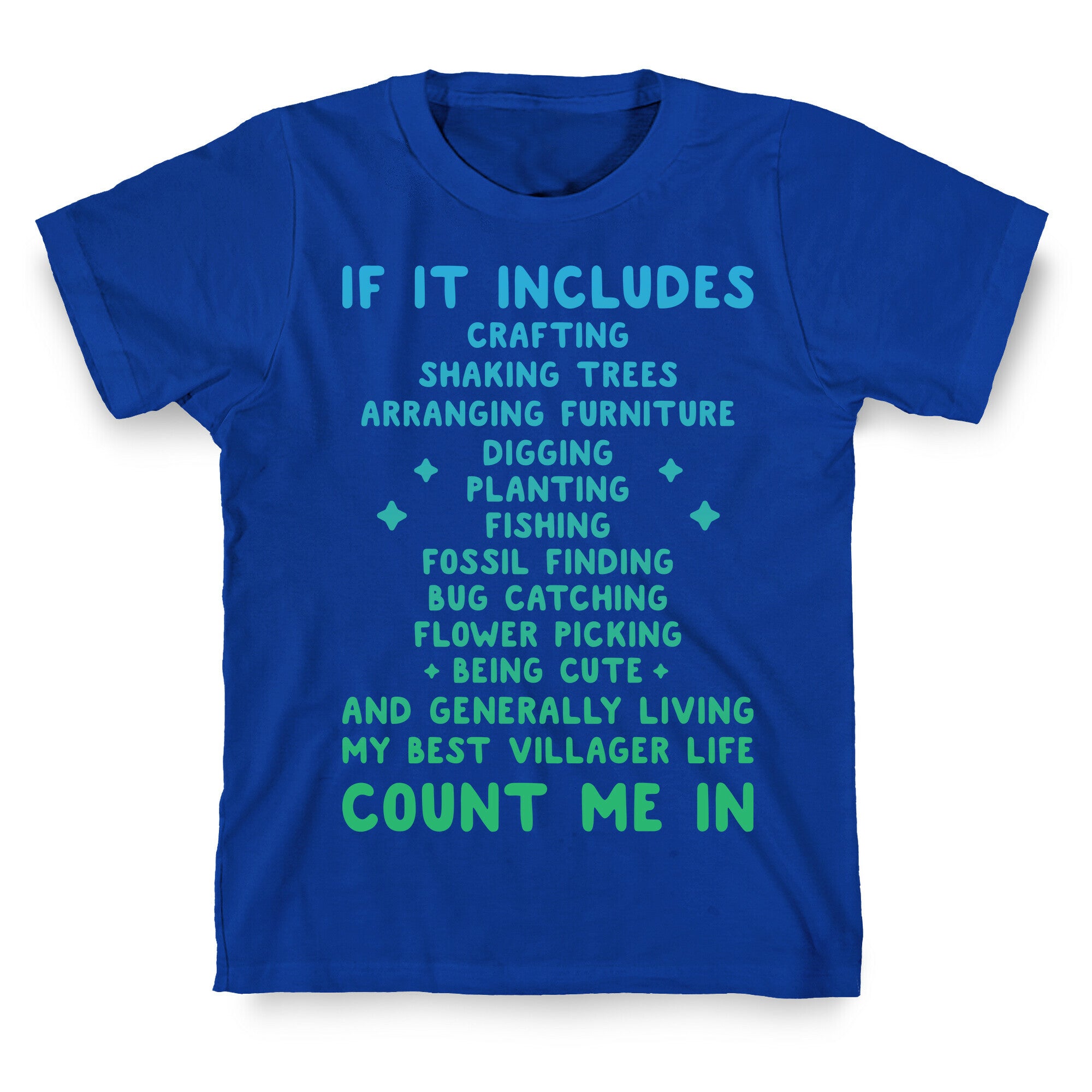 Animal Crossing Activities Count Me In T-Shirt