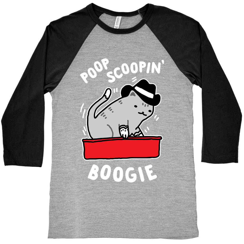 Poop Scoopin' Boogie Baseball Tee