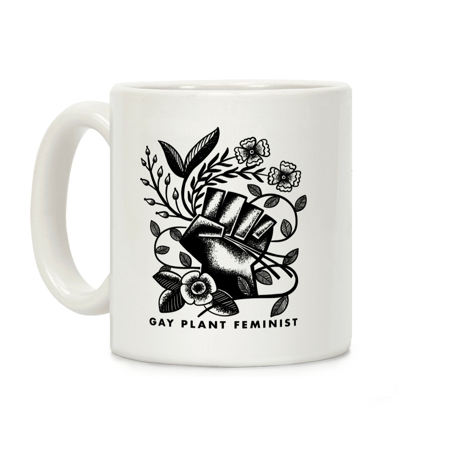 Gay Plant Feminist Coffee Mug