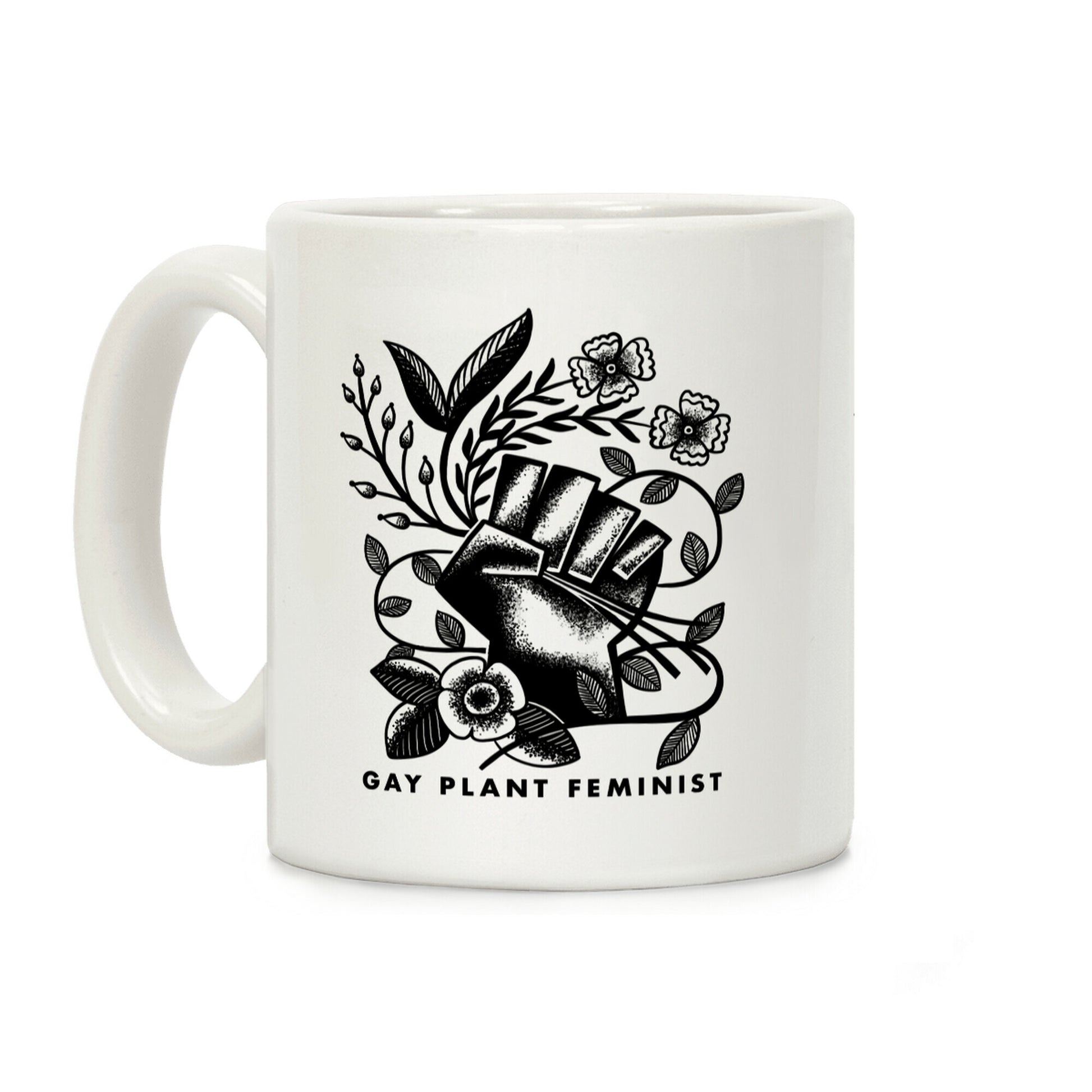 Gay Plant Feminist Coffee Mug