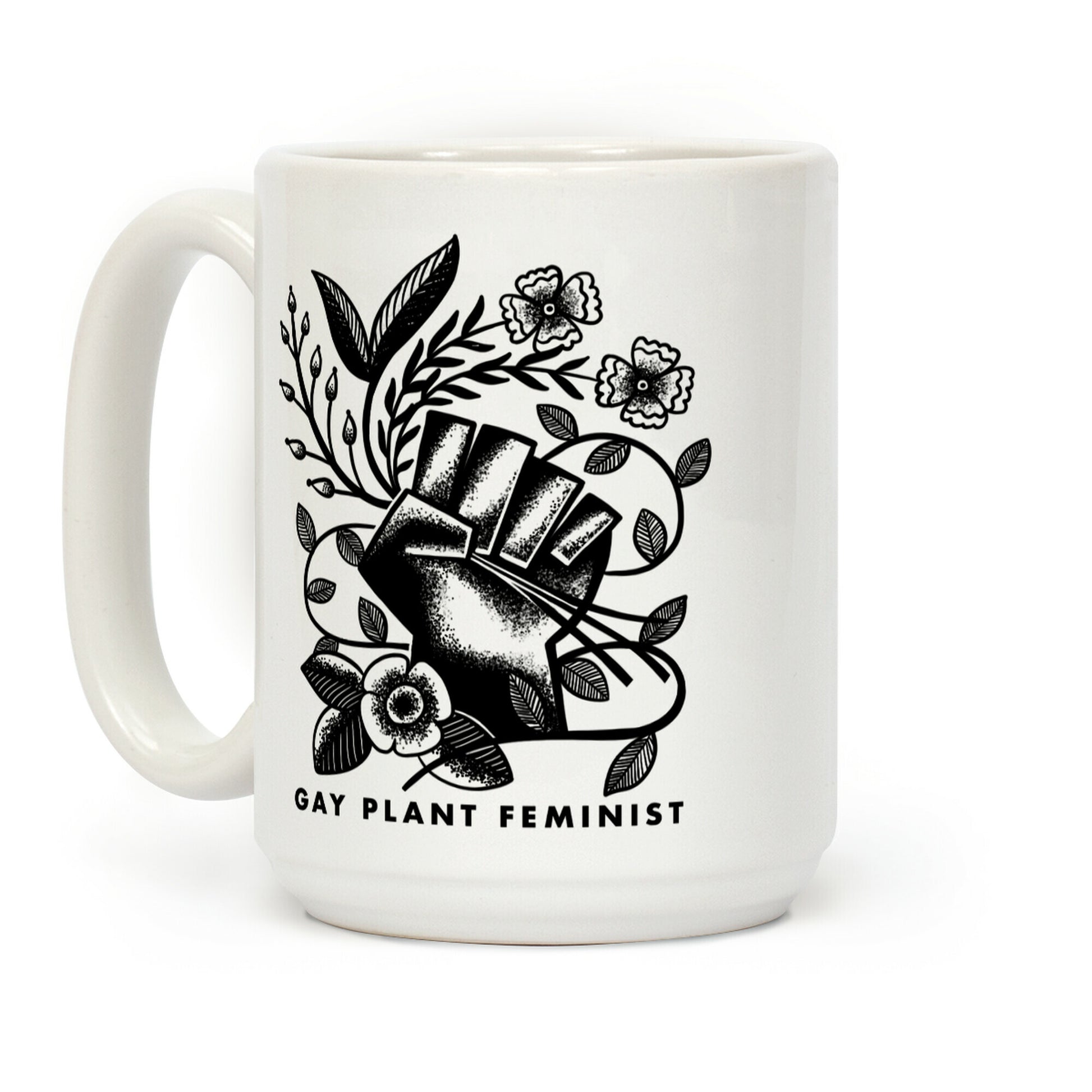 Gay Plant Feminist Coffee Mug