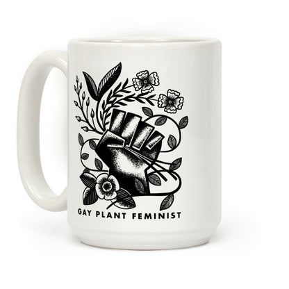 Gay Plant Feminist Coffee Mug
