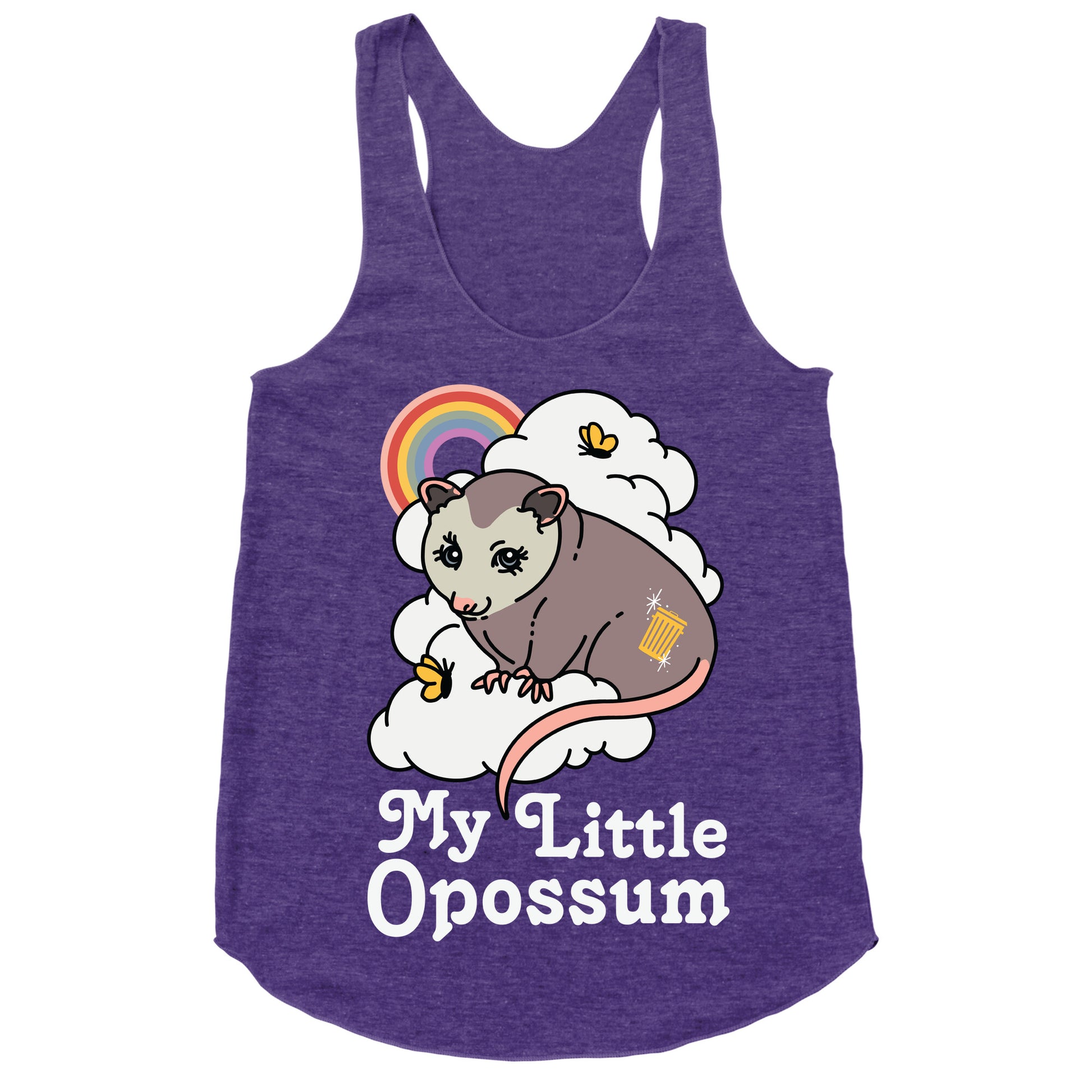 My Little Opossum  Racerback Tank
