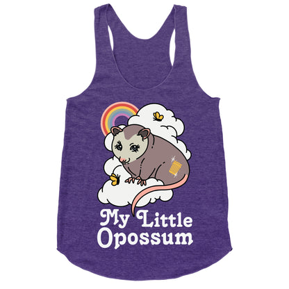 My Little Opossum  Racerback Tank