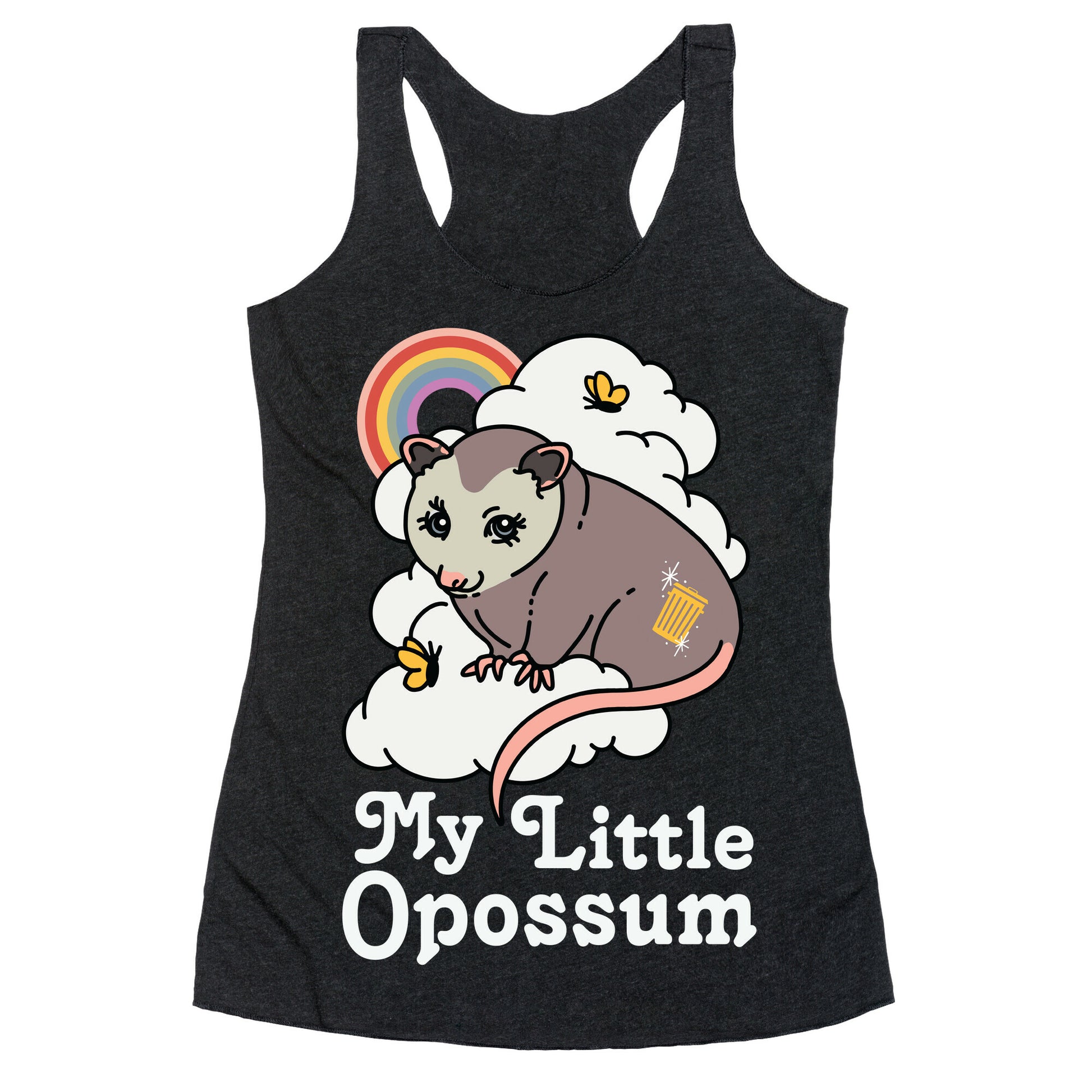 My Little Opossum  Racerback Tank