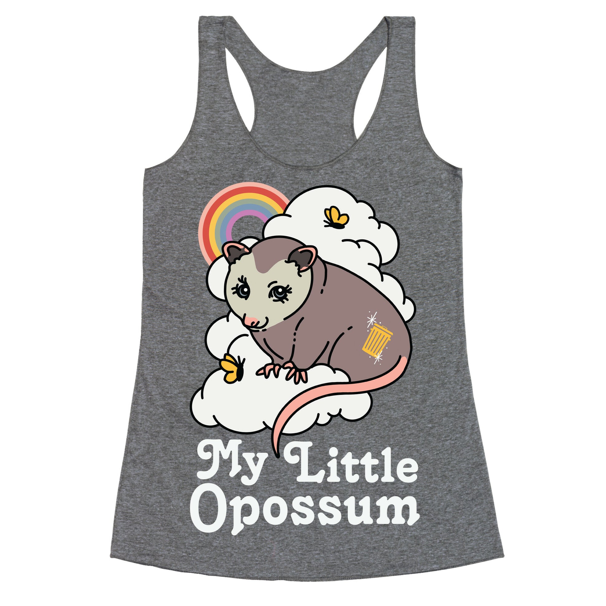 My Little Opossum  Racerback Tank