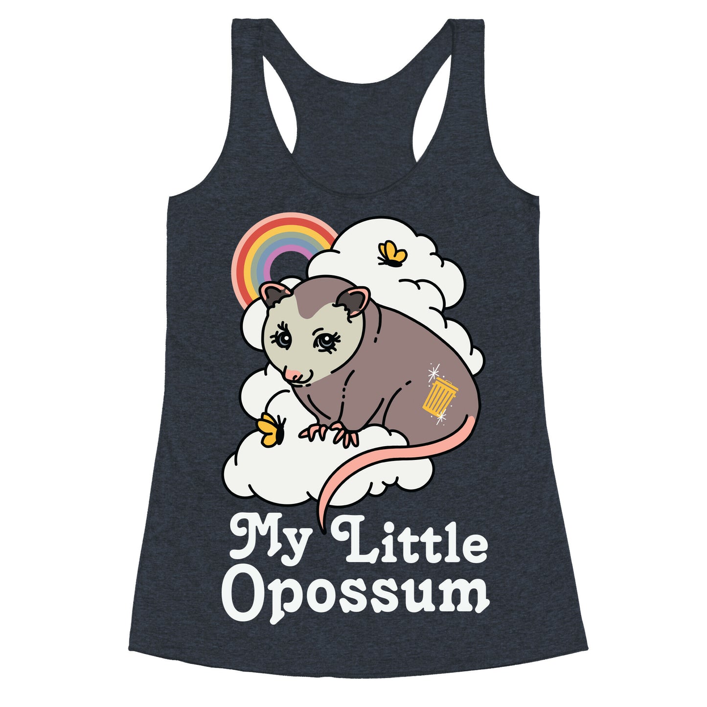 My Little Opossum  Racerback Tank