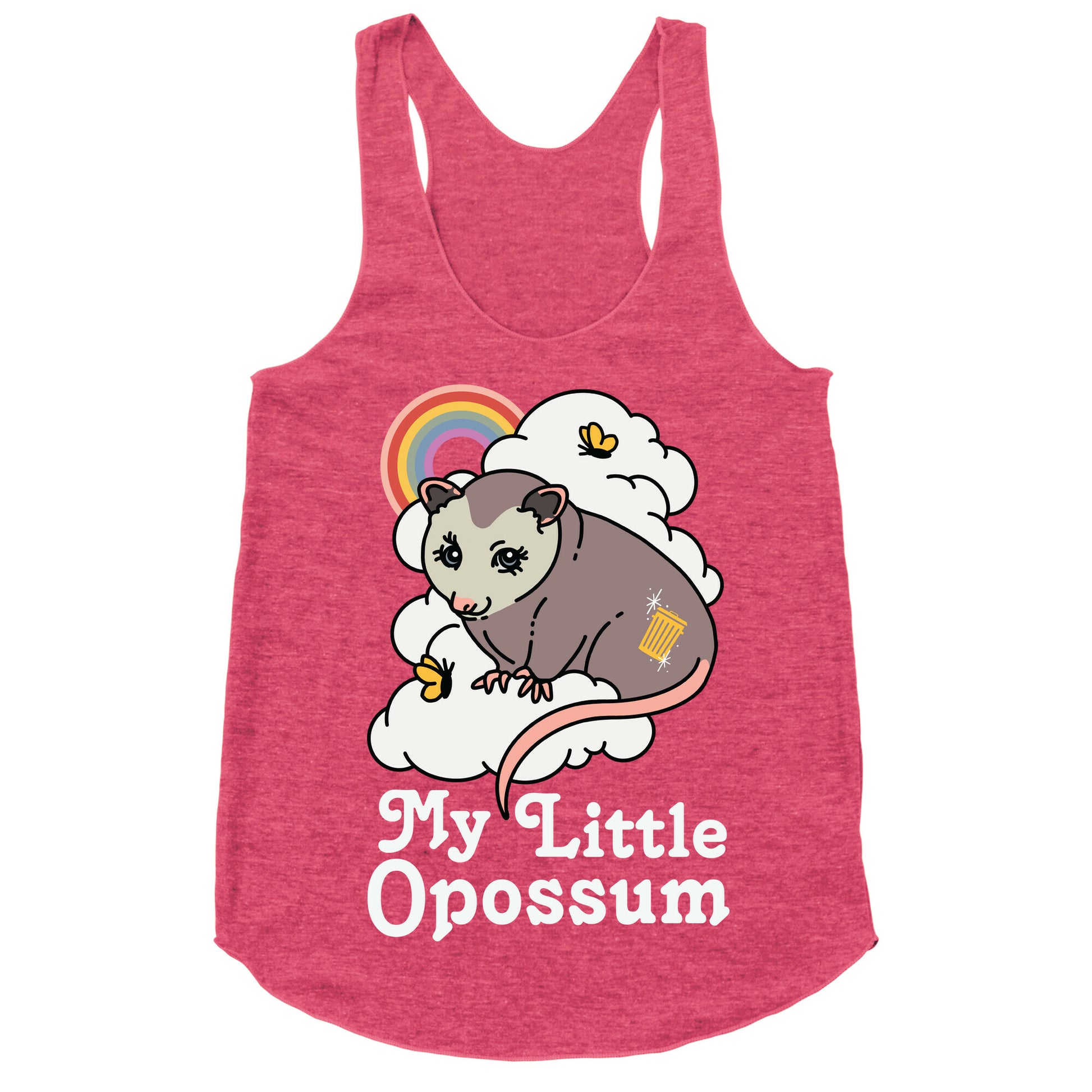 My Little Opossum  Racerback Tank