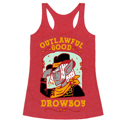 Outlawful Good Drowboy Racerback Tank