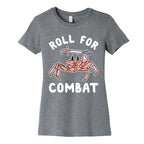 Roll For Combat Knife Crab Women's Cotton Tee