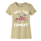 Roll For Combat Knife Crab Women's Cotton Tee