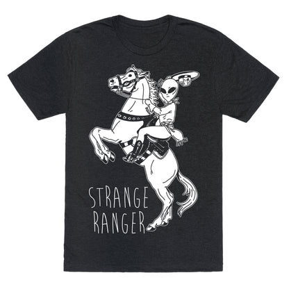 Strange Ranger Cowboy Alien Unisex Triblend Tee