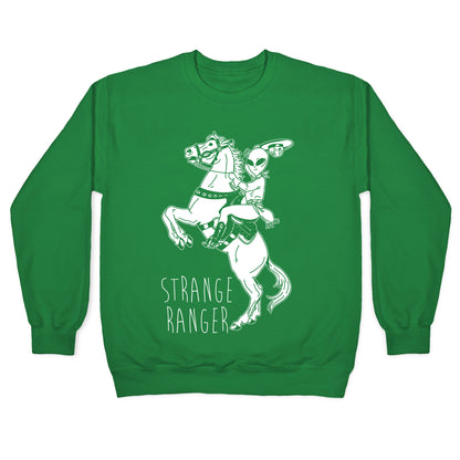 Strange Ranger Cowboy Alien Crewneck Sweatshirt