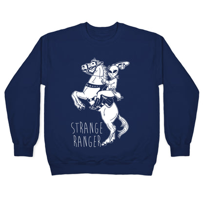 Strange Ranger Cowboy Alien Crewneck Sweatshirt