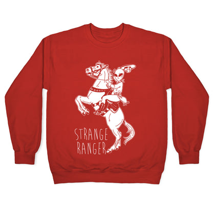 Strange Ranger Cowboy Alien Crewneck Sweatshirt