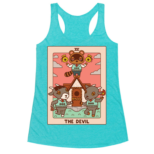 The Devil Tom Nook Racerback Tank